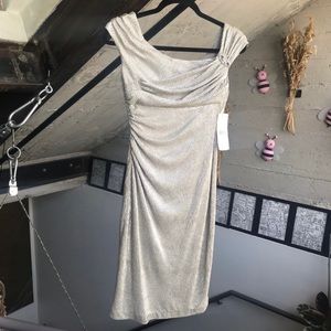 Ralph Lauren Gold Cocktail Dress